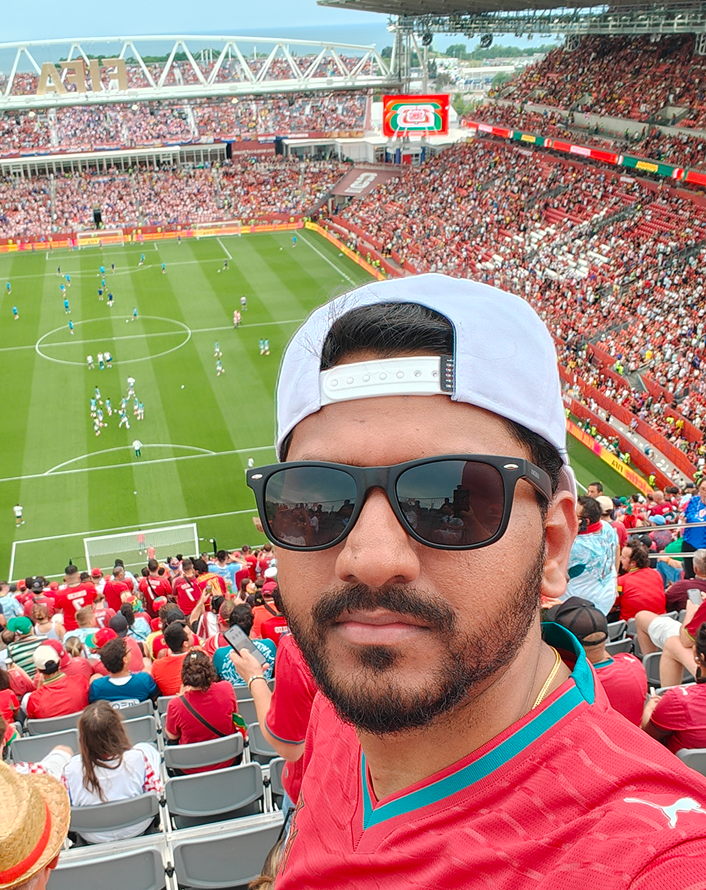 Balram at Stadium